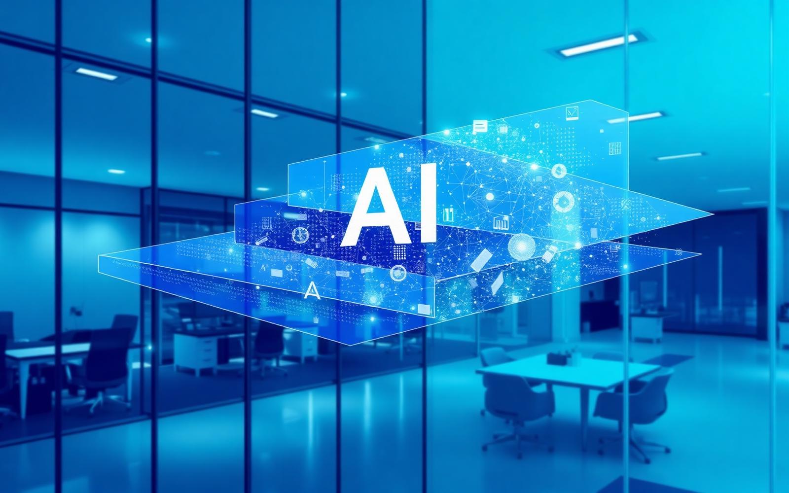Production AI system surrounded by inventory, access, monitoring and security controls